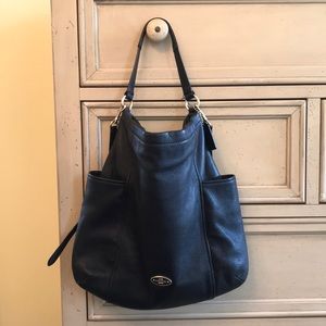 Coach Black Leather Handbag